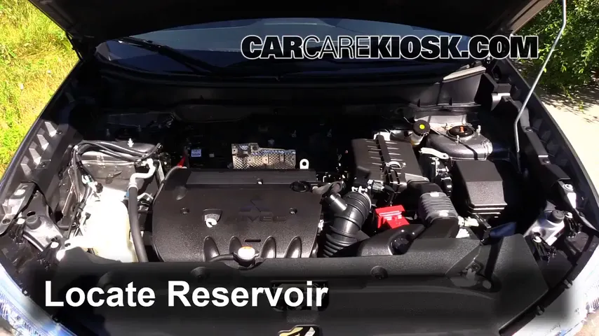 2013 Mitsubishi Outlander Sport ES 2.0L 4 Cyl. Windshield Washer Fluid